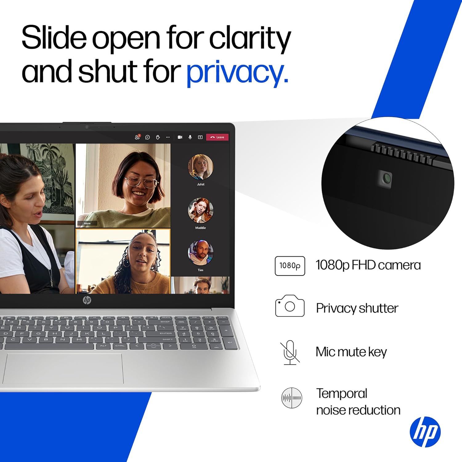 HP Laptop 39.6 cm (15.6) diagonal 15-fd1354TU, Silver - Image 7